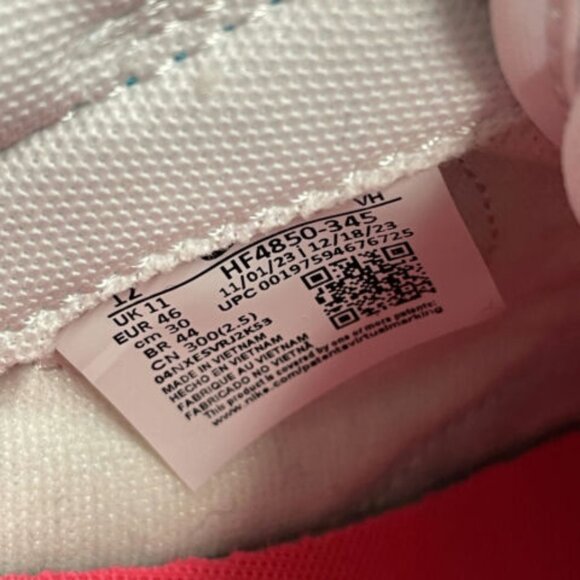 Nike Dunk Low Mens Sportswear Shoes White HF4850-345 VNDS Sz 12 - Picture 7 of 7